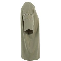 Camiseta de algodón para hombre oversize | Brazo Derecho | 100 x 70
