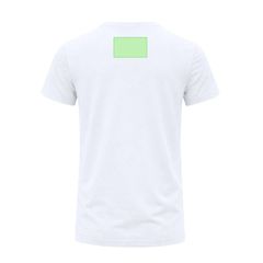 Camiseta blanca de algodón | Area 6 | 100 x 60