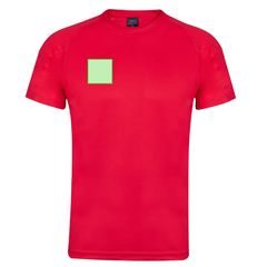 Camiseta técnica adulto de colores y tejido altamente transpirable  | Area 2 | 80 x 80