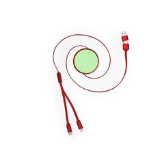 Cable Cargador Aluminio Reciclado | Area 4 | 50 x 50
