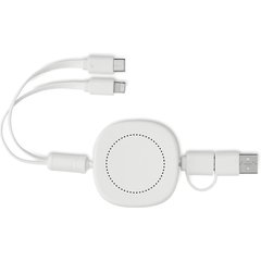 Cable MultiUSB Retráctil 90cm | Abajo | 35 x 35