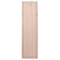 Caja para 1 botella de vino en madera de paulownia | Frontal | 78 x 330