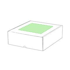 Caja kraft de presentación XL | En la cubierta del estuche | 180 x 200