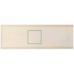Caja para Libreta A5 y Bolígrafo en MDF | Tapa | 50 x 50