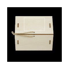 Caja navideña de madera | Cuerpo lateral | 70 x 45