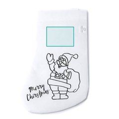 Calcetín navideño para colorear | ZONA2 | 70 x 50