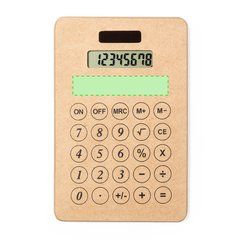 Calculadora Solar 8 Dígitos en Cartón | Bajo la pantalla de la calculadora | 75 x 15