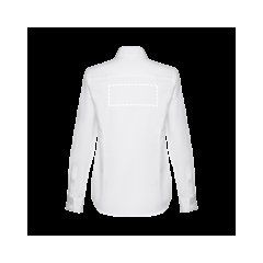 Camisa Oxford Mujer Entallada | Espalda | 240 x 100