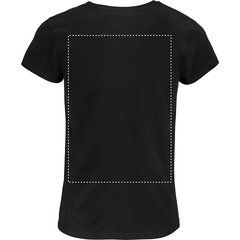 Camiseta Ajustada Algodón Mujer | Trasero | 280 x 400