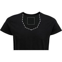 Camiseta ajustada de cuello redondo para hombre | Dentro | 70 x 70