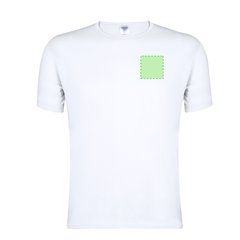Camiseta Algodón Adulto Blanca | Area 1 | 80 x 80