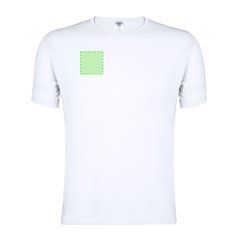 Camiseta Algodón Adulto Blanca | Area 2 | 80 x 80