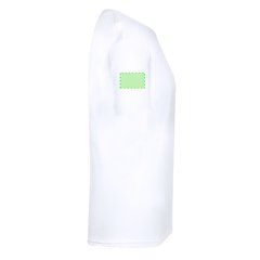 Camiseta Algodón Adulto Blanca | Area 5 | 80 x 50