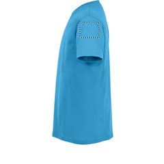 Camiseta Algodón Niño 190g | Brazo Izquierdo | 60 x 50