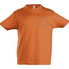 Camiseta Algodón Niño 190g | Pecho | 70 x 70