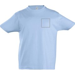Camiseta Algodón Niño 190g | Pecho | 70 x 70