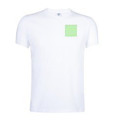 Camiseta Blanca 180g/m2 Algodón | Area 1 | 80 x 80