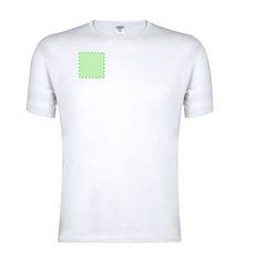 Camiseta Blanca Adulto 100% Algodón | Area 2 | 80 x 80