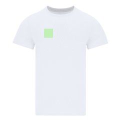 Camiseta blanca de algodón | Area 2 | 80 x 80