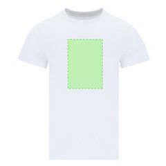 Camiseta blanca de algodón | Area 3 | 280 x 400