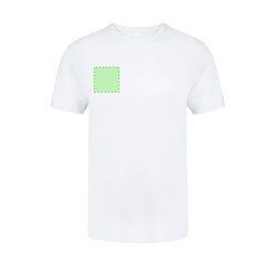 Camiseta Blanca Algodón Sin Costuras Laterales | Area 2 | 80 x 80