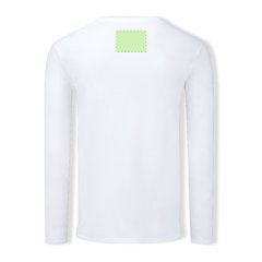 Camiseta Blanca Manga Larga Algodón | Area 6 | 100 x 60