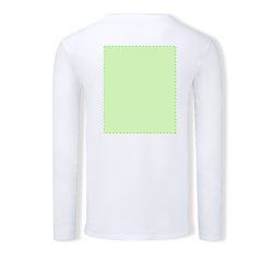 Camiseta Blanca Manga Larga Algodón | Area 7 | 280 x 400