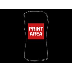 Camiseta Dry&Fresh Sin Mangas | Espalda | 200 x 180