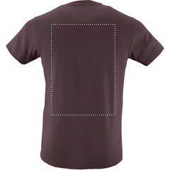 Camiseta Entallada Hombre Algodón | Trasero | 280 x 400
