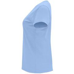 Camiseta entallada de manga corta con cuello redondo | MANGA_IZQUIERDA | 80 x 80