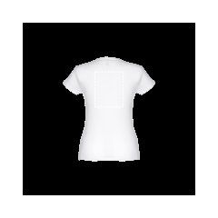 Camiseta Entallada Mujer Algodón 3XL | Espalda | 240 x 300