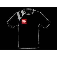 Camiseta España Transpirable | Marcaje en el Pecho 1 tinta en color | 80 x 80