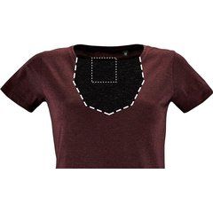Camiseta Fit Mujer 150g | Dentro | 70 x 70