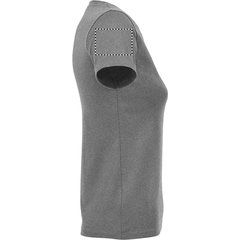 Camiseta Fit Mujer 150g | Brazo Derecho | 100 x 70