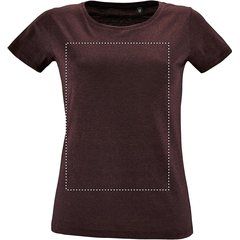 Camiseta Fit Mujer 150g | Frontal | 280 x 400