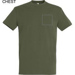 Camiseta Hombre Tubular 100% Algodón | Pecho | 100 x 100