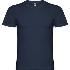 Camiseta manga corta escote en pico tubular | FRONTAL | 350 x 420