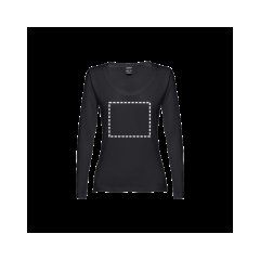 Camiseta manga larga ajustada para mujer | Pecho | 240 x 200