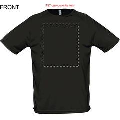 Camiseta Manga Raglán Transpirable | Frontal | 250 x 300