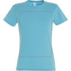 Camiseta Mujer 150g Algodón | Frontal | 280 x 400