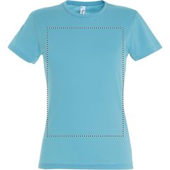 Camiseta Mujer 150g Algodón | Frontal