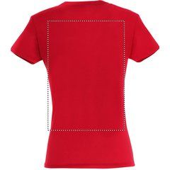 Camiseta Mujer 150g Algodón | Trasero