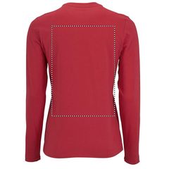 Camiseta Mujer Ajustada Manga Larga 190g | Trasero | 280 x 400