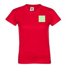 Camiseta Mujer Algodón 150g/m2 | Area 1 | 80 x 80