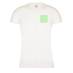 Camiseta Mujer Algodón Orgánico | Area 1 | 80 x 80