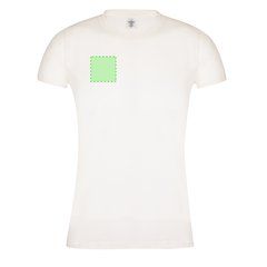 Camiseta Mujer Algodón Orgánico | Area 2 | 80 x 80