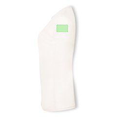 Camiseta Mujer Algodón Orgánico | Area 4 | 80 x 50