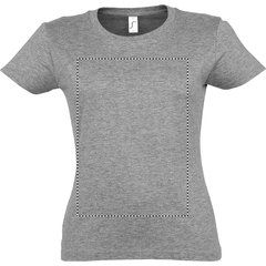 Camiseta Mujer Algodón Semi-Peinado | Frontal | 280 x 400