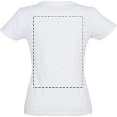 Camiseta Mujer Algodón Semi-Peinado | Trasero | 280 x 400