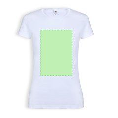 Camiseta Mujer Blanca Entallada | Area 3 | 220 x 300